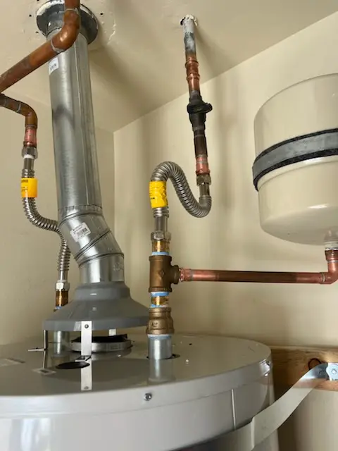 Water heater installation and plumbing repair in Cardiff